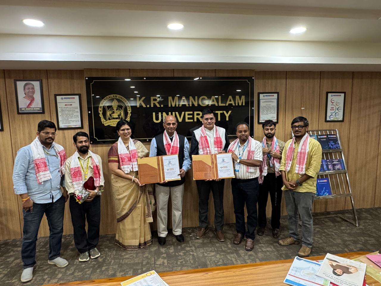 CFAC MoU Signing with K R Mangalam University