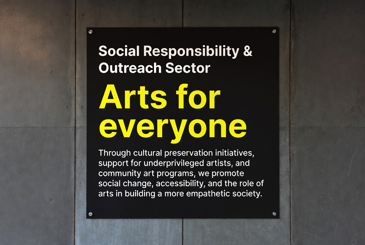 Community art outreach program